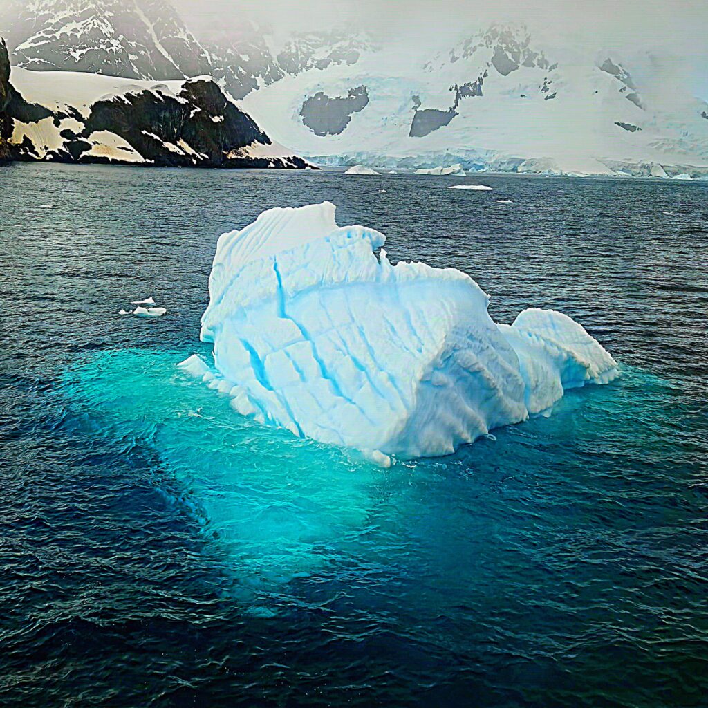 Glacier near Mikkelson Harbor.