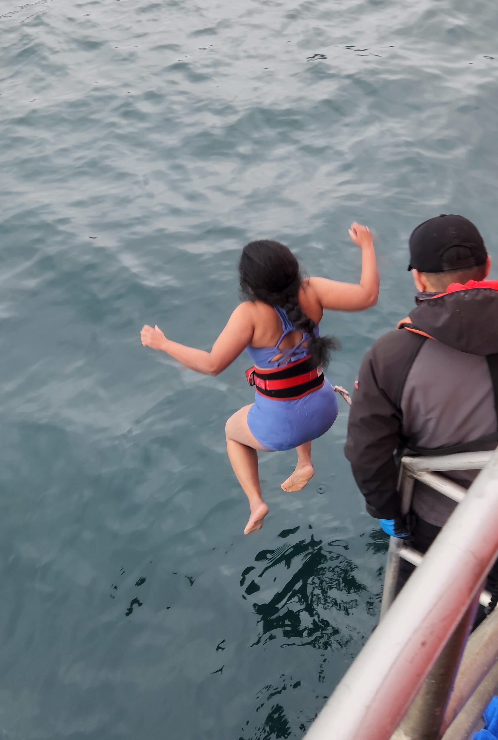 Polar plunge in Antarctica at Deception Island, it is a truly unique experience!